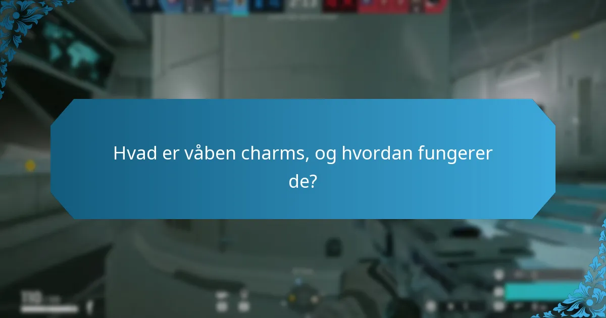 Hvad er våben charms, og hvordan fungerer de?