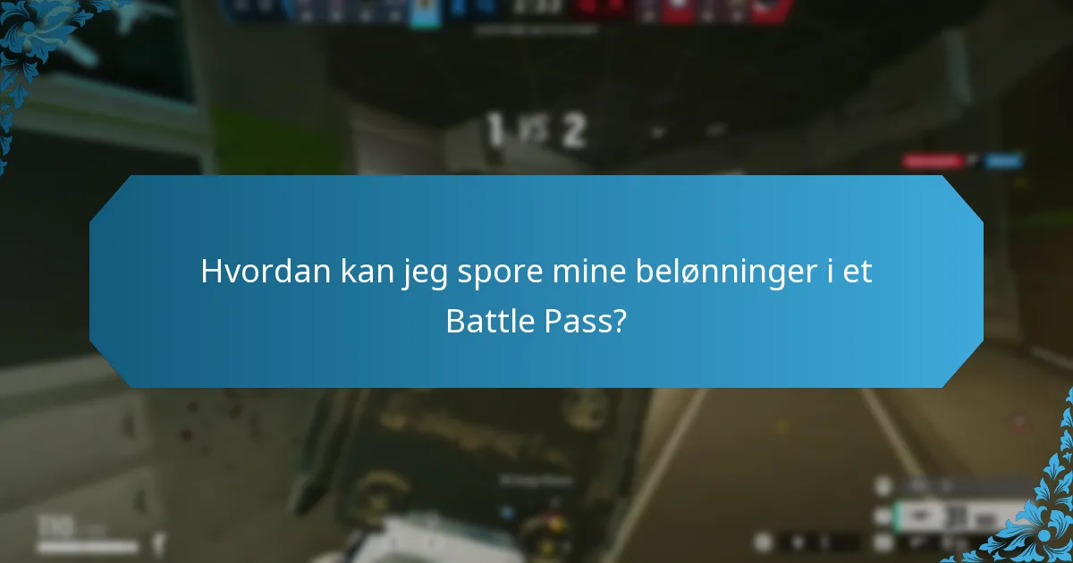 Hvordan kan jeg spore mine belønninger i et Battle Pass?